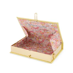 Strapped|Book Clutch<Olympia Le-Tan Yellow-Red-Blue (Strapped)